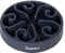 lionto Gamelle Anti-glouton pour Chiens et Chats, Ø 30 cm, Hauteur 7 cm, capacité jusqu'à 1500 g, gamelle antidérapante en Plastique Alimentaire, résistant au Lave-Vaisselle jusqu'à 100°, Gris