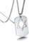 LuisFranklin Halskette Necklace Herren Damen Ketten Anhänger Schmuck Israel Symbol Davidstern Erkennungsmarke Anhänger Halskette Für Männer Religiöser Jüdischer Männlicher Schmuck Abnehmbarer Schmuck