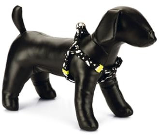 Beeztees Thunder - Hundegeschirr - Nylon - Schwarz - 26-40 cm x 10 mm