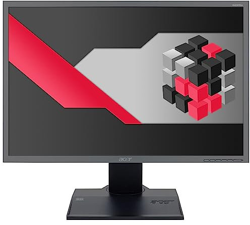 Various B223W Monitor | 22 Zoll / 55,88 cm | TFT Monitor Flachbildschirm | 1680 x 1050 | 1000:1 | 300cd/m² | 5ms | VGA & DVI | interne Lautsprecher | Schwarz/Silber (Generalüberholt)