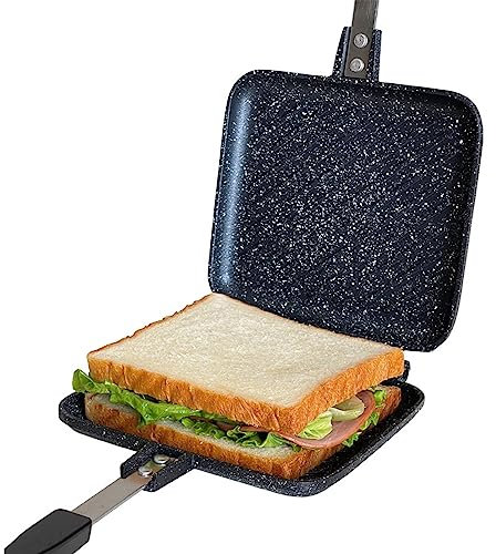 HEEPDD Maker with Anti Stick Double Sided Pan for Naans, Pancakes, French, Durable Material