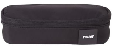 MILAN® Ovales Federmäppchen, Serie Shadow, schwarz