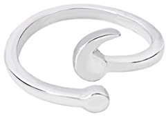 Semikolon Ring Silber mit meiner Geschichte ist noch nicht vorbei einstellbare psychische Gesundheit Ring inspirierende Schmuck Love Life GraduationStudent bequem und praktisch Schön und attraktiv