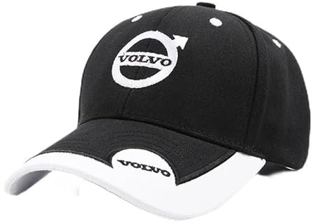 Foam Trucker Cap,Für Volvo S40 S60 S80 S90 XC40 XC60 XC90 Sommer Sport Basecap Baseballkappe,Unisex Baseball Mütze,verstellbaren Klipp-Verschluss,A