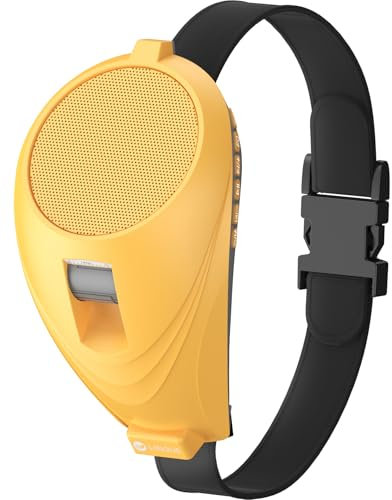 E-RIDES Amplificatore Vocale Portatile - Batteria 3200mAh Ricaricabile, Altoparlante Potente da 10W con Microfono, Ideale per Insegnanti, Guide Turistiche e Conferenze, Autonomia 24h (Giallo)