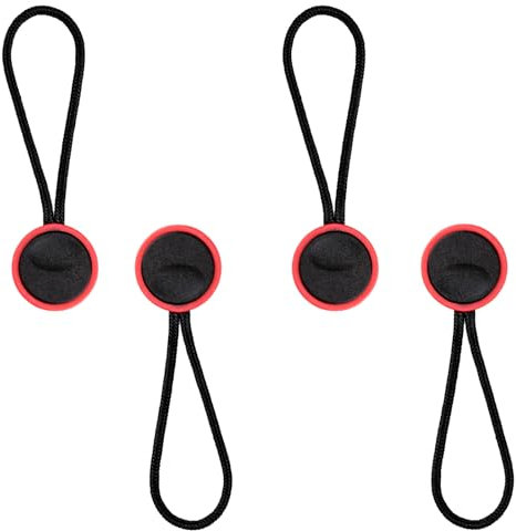 VKO Quick Relase Connectors Buckles Camera Straps(4-Pack Black-Red)