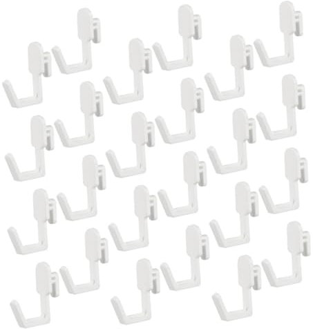 LAPYAPPE 30stücke Stecktafelhaken Zum Aufhängen Für Werkzeuge Und Mehrzweckgebrauch Für Garage Und Aus Robustem Kunststoff Für Einen Sicheren Halt