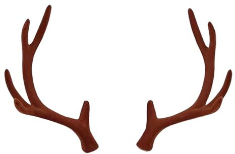 ZIDDAR Realistische Antler Hirschhörner Kopfstück Accessoires Für Anime Enthusiasten Und Cosplay Fans Kostüm Kopfbedeckung Kits Kits