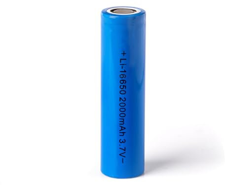 Keeppower Batterie Li-ion 16650 - 2000 mAh, compacte et fiable
