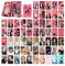 CoAxis Black-Pink Rose K-POP 92PCS APT. Lomo Photocard & Sticker Set, 5,5 cm x 8,8 cm, Rosie Mini-Karte, 60 Lomo-Karten + 32 zufällige Aufkleber, Kpop Idol Sammlerstücke, Geschenk für Fans für Blinks