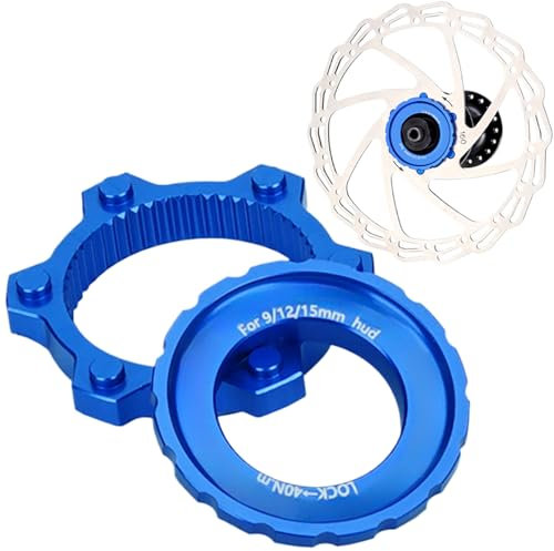Adattatore Per Blocco Centrale - Nello Di Bloccaggio Centerloc Con 6 Bulloni | Adattatore a 6 Fori Hub Center Lock Distanziali | Centerlock Tool Per Escursionismo Avventura All Aperto Lavoro Picnic