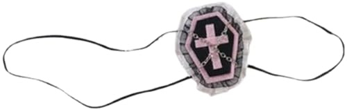 Qsvbeeqj Anime Cosplay Kostüm Eyeshade Single Eye Augenbinde Augenklappe Gothic Chunibyou Eye Geschenke Patches