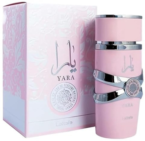 Yara rosa. Profumo arabo da donna, 100 ml. MissLily - Bomboniera ricaricabile da 5 ml