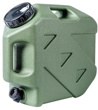 blloocod Réservoir d'eau avec Robinet 10L (2.6 Gal) - Seau Portable pour Camping, Pique-Nique, Pêche et Randonnée - Réservoir étanche en Plastique