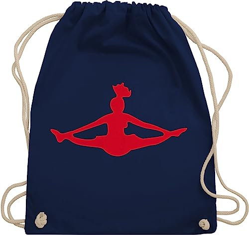 Turnbeutel Rucksack - Tanzen Geschenk - Cheerleading - Unisize - Navy Blau - turn beutel tanz sport beuteltasche tanzsport kinderturnbeutel dance geschenke tasche 25. geburtstag bags sprüche