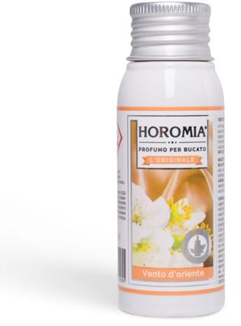 HOROMIA Profumo per Bucato Vento d'Oriente 50ml - Profuma Bucato per Lavatrice e Asciugatrice