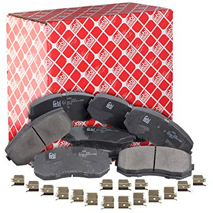 febi bilstein 16950 Brake Pad Set with fastening material, 1 unit