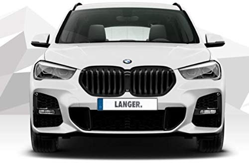 BMW Original Frontziergitter Shadowline schwarz für X1 F48 LCI