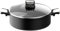 Tefal Unlimited On - Guisera baja de 28 cm con revestimiento resistente, Thermo-Signal, apta para gas, vitrocerámica, eléctricas e inducción, forma profunda, aluminio