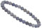 ELEDORO PowerBead Armband mit Edelstein Perlen 6mm Tansanit