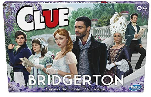 Hasbro Gaming Hinweis: Bridgerton Edition-Brettspiel für Kinder ab 17 Jahren, Spiel für Bridgerton-Fans für 3–6 Spieler, inspiriert von Shondalands Originalserie auf Netflix