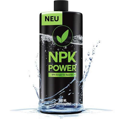 Greenscaping® NPK Power Aquariendünger hoch konzentriert - speziell für Aquarien entwickelt (500 ml)