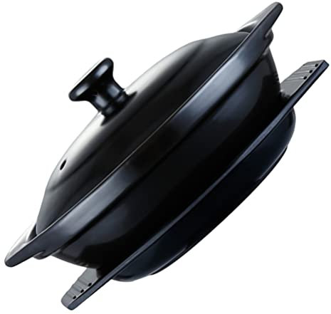 TOPBATHY 1pièce Casserole Céramique Pour Poulet Braisé Et Plats Mijotés Avec Plateau Pour Et Nouilles