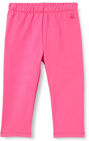 United Colors of Benetton Leggings 35Q2GF019 Bambine e ragazze, Fucsia Rosa 1a2, 18 mesi