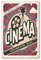 Postereck - 0478 - Vintage Plakat, Cinema Kino Film Schild Hollywood - Wandposter Fotoposter Bilder Wandbild Wandbilder - Leinwand - 60,0 cm x 40,0 cm