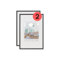 walther design Cadre photo walther design noir 18 x 24 cm double pack, cadre en plastique New Lifestyle KV824BD