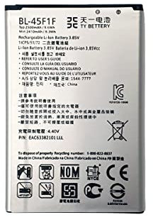 [TY BETTERY] Akku kompatibel mit BL-45F1F LG K4 2017 /LG K8 /LG K8 2017 /LG K9 2018 / K10 Pro (M160, M153, M151, M200)