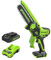 Greenworks Sierra de podar TruBrushless de 24 V, 6 pulgadas, batería de 2.0 Ah