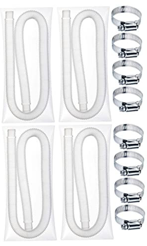Toddmomy Pool-ersatzschlauch Pool Schlauch Adapter Ersatzschlauch Für Poolpumpe Spa-ersatzschlauch Systemschlauch Ersatz-poolschlauch Pool Pumpenschlauch Filter Polyethylen-kunststoff Weiß