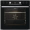 Gorenje OptiBake Black Set 5 Herd-Set mit Induktionskochfeld, 77L, Made in Europe, AquaClean, ExtraSteam, AirFry, PizzaMode 300°C, PerfectGrill, Teleskopauszüge, schwarz