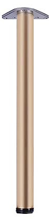 1x Pied de Table Réglables en Métal,Patte Cylindrique en Alliage D'aluminium,Pied de Support de Meuble pour Bureau de Bar,Table à Manger,Plan de Travail,avec Vis,Personnalisable (95cm(37.4in))
