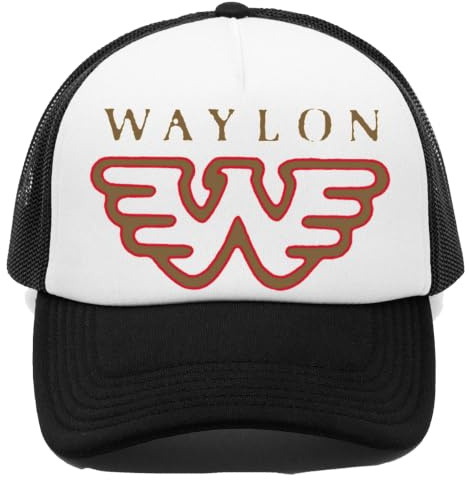 Vendax Vintage Waylon Jennings Kappe Baseball Rapper Cap