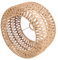 Garneck Abat-jour Corde De Paille Tissé Pour Lampe De Plafond Décoration Rustique Style Rétro Éclairage Intérieur Confortable