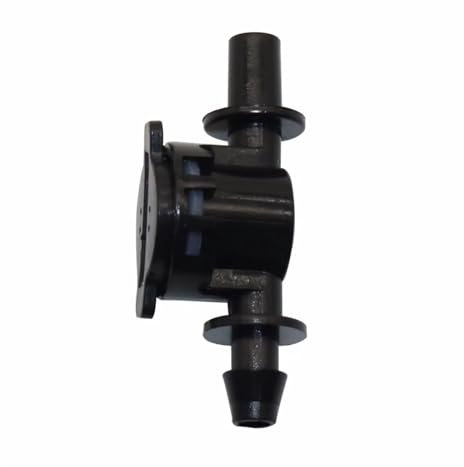 Válvula antigoteo de 100 Uds., válvula de parada for aspersores con boquilla Micro rotativa, conector de manguera de 1/4 pulgadas for riego de jardín