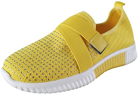 Atmungsaktive Schuhe Damen Schuhe Leichte Plateau Walkingschuhe Halbschuhe Joggingschuhe Flach Plattform Weiche Straßenlaufschuhe Jogging Atmungsaktiv Running Schnürhalbschuhe Sneakers