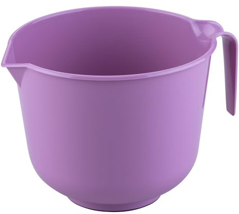 Zenker Bol mélangeur Sweet Sensation 2,5 l avec poignée, fond antidérapant et passe au lave-vaisselle, PP, 22 x 18 x 15 cm, rose glacée, idéal pour les amateurs de pâtisserie et de cuisine