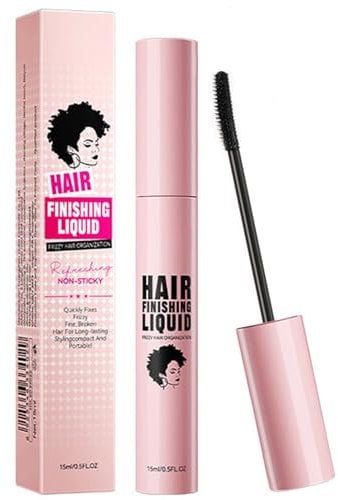 Hair Finishing Stick - 15ml Fly Away Hair Stick - Hair Mascara for Flyaway Hair - Hair Tamer Shaping Gel Moisturizing Not-greasy Flash Moment Stick (1pc)