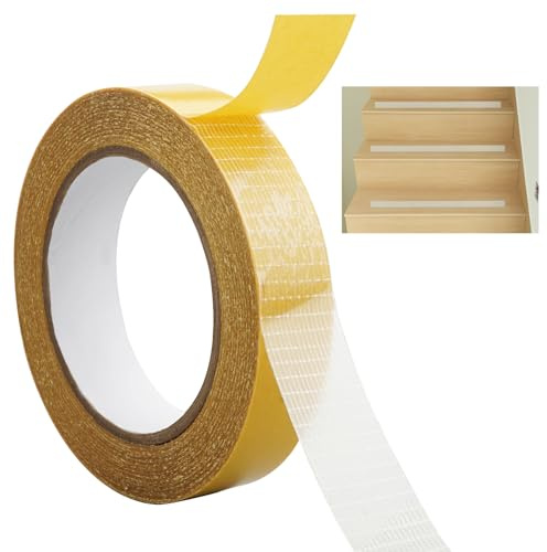 Teppichklebeband Doppelseitig, 20 m x 25 mm Extra Stark