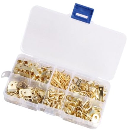 DOITOOL Spurenloser Nagel-bilderaufhänger 20 Pfund Wandhaken Aus Eisen Kein Bohren Erforderlich Für Gerahmte Kunst