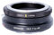 XPIMAGE Anello adattatore per obiettivo Nikon F su fotocamera Canon EOS RF senza controllo dell'apertura