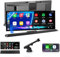 Exklusivität 11,3 Zoll Carplay Android Auto Display mit Stabile Halterung, Wireless Car Play Bildschirm Buddy Display mit Dual-Bluetooth Siri/GOO-gle GPS Navigationsgeräte für Auto Wohnmobile