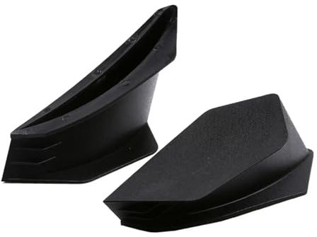 sanehou Motorrad Spoilerlippe 2Pcs Universal Motorrad Motorrad Modifiziertes Zubehör Verkleidung Dynamische Spoiler Winglets Seitenluftleitbleche Winglet Aerodynamische