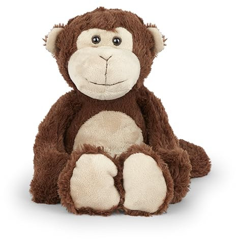 Mousehouse Gifts 31cm Plüsch AFFE Kuscheltier Stofftier Spielzeug Braun