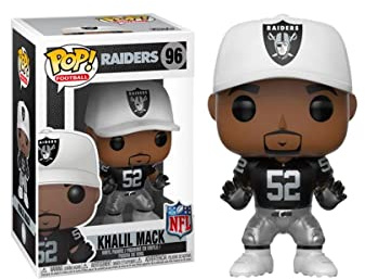 Pop NFL Raiders Khalil Mack Vinyl Figure