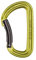 Ocun Falcon Bent Grau-Grün - Geriffelter Stabiler D-Karabiner, Größe One Size - Farbe Green - Anthracite