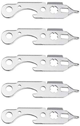 CyeeLife Dartpfeile Werkzeug 5pcs,Darts Tool Stahlspitze Zubehör mit Bottle Öffner